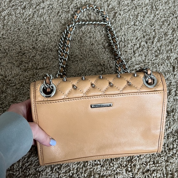 REBECCA MINKOFF Quilted Affair Studded Crossbody Bag - Picture 9 of 13